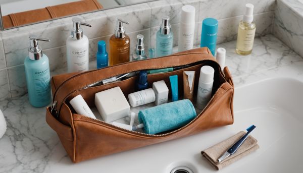 La trousse de toilette idéale facilite tous les departs