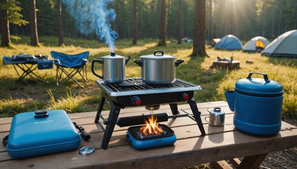 Le réchaud à gaz simplifie la vie des campeurs nomades