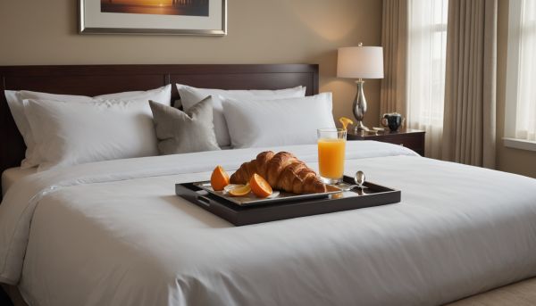 Le room service améliore le confort des clients en chambre