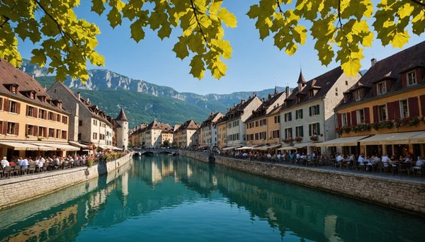 Vacances à annecy: découvrez les charmes du lac et de la montagne