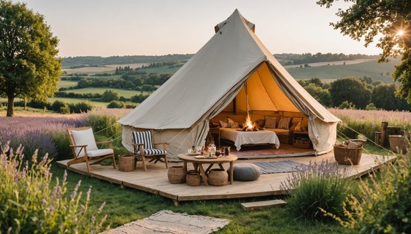 Glamping en france : l'alliance parfaite entre confort et nature