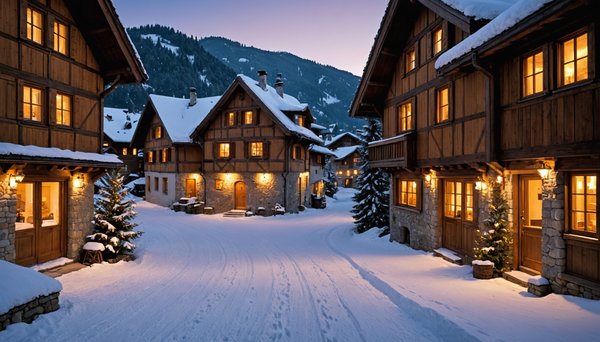À megève, les premières locations saisonnières de chalets et d'appartements partent déjà pour l'hiver 2027